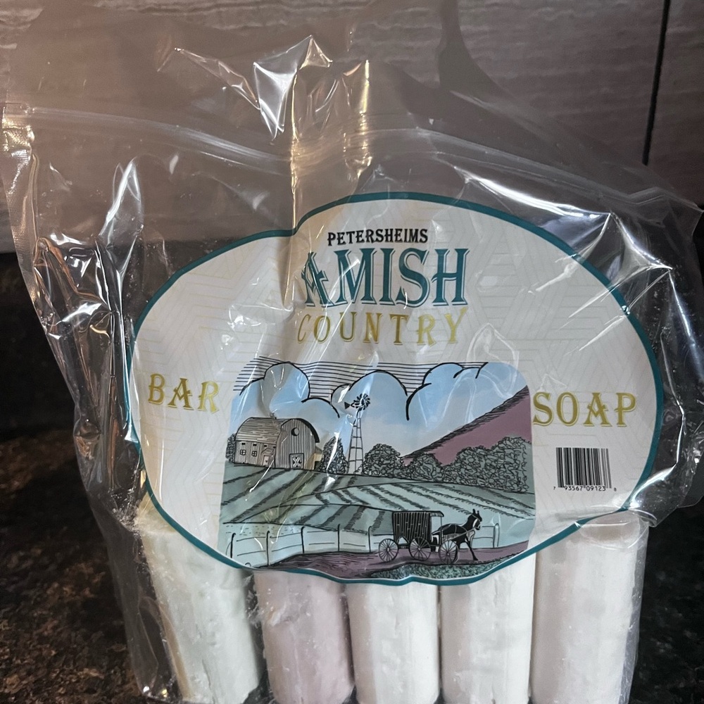 Amish Country Bar Soap - White